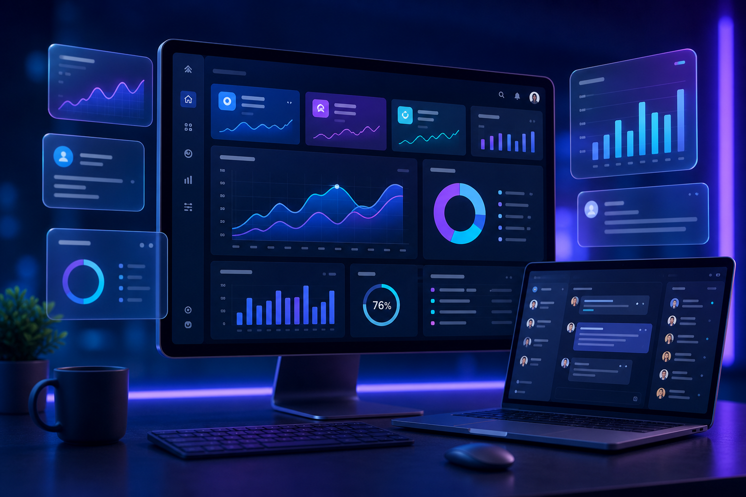 CloudSync Pro dashboard